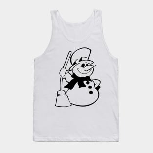 the snowman Tank Top